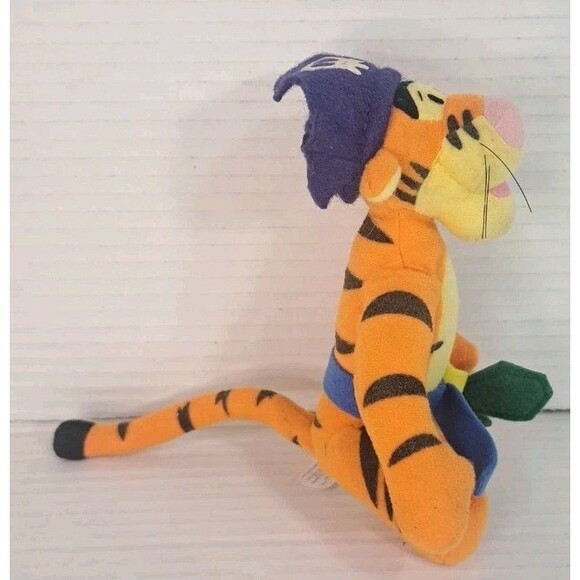 Disney Winnie the Pooh Plush Lot 8" Piglet Dragon, Tigger Pirate, Pooh as Tigger - Picture 15 of 15